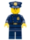 Minifig No: twn405  Name: Police Officer, Smirk (1940s Era)