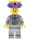 Minifig No: twn539  Name: Vintage Car Show Driver - Tricorne Propeller Hat