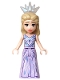 Minifig No: wck027 Name: Glinda - Mini Doll, Lavender Dress, Crown Tiara Minifig No: wck027 Name: Glinda - Mini Doll, Lavender Dress, Crown Tiara