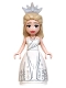 Minifig No: wck029 Name: Glinda - Mini Doll, White Dress, Wide Skirt Minifig No: wck029 Name: Glinda - Mini Doll, White Dress, Wide Skirt