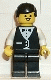 Minifig No: wtr001 Name: Town Vest Formal - Waiter with Moustache Minifig No: wtr001 Name: Town Vest Formal - Waiter with Moustache