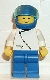 Minifig No: zip011 Name: Jacket with Zipper - White, Blue Legs, Blue Helmet, Trans-Light Blue Visor Minifig No: zip011 Name: Jacket with Zipper - White, Blue Legs, Blue Helmet, Trans-Light Blue Visor
