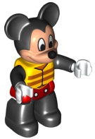 Duplo Figure Lego Ville, Mickey Mouse, Life Jacket