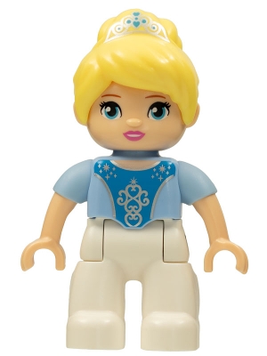 Duplo Figure Lego Ville, Disney Princess, Cinderella, Tiara