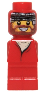 Microfigure Ramses Pyramid Adventurer Red &#40;Without Belt&#41;