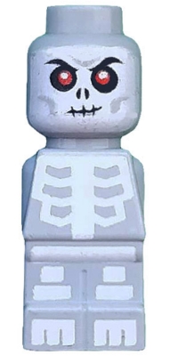 Microfigure Ninjago Skeleton Light Bluish Gray