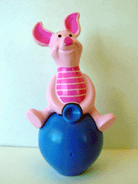 Duplo Figure Winnie the Pooh, Piglet on Balloon