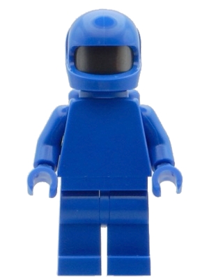 Space Suit - Blue with Air Tanks, Pearl Dark Gray Head
