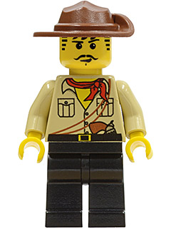 Johnny Thunder in Desert Outfit with Cleft Chin (Orient Expedition)