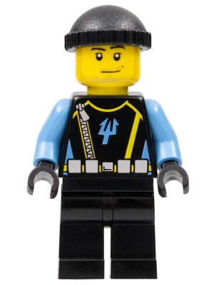 Aquaraider Diver 5 with Black Hat