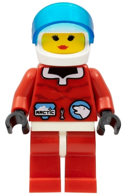 Arctic - Red, White Helmet