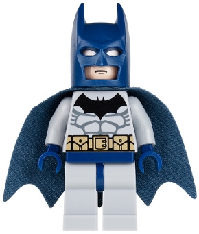 Batman, Light Bluish Gray Suit with Dark Blue Mask
