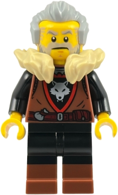 Wolfpack - Male, Black Legs with Reddish Brown Boots, Light Bluish Gray Hair