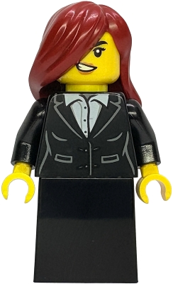 Bandit, Black Dress, Dark Red Hair