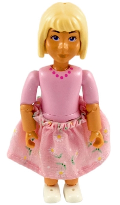 Belville Figure, Girl, Pink Dress