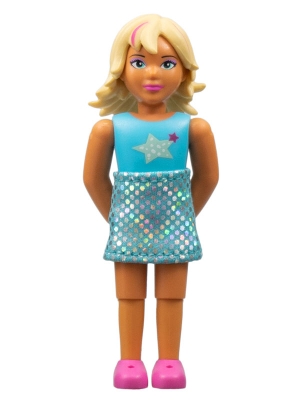 Belville Figure, Girl, Light Turquoise Skirt