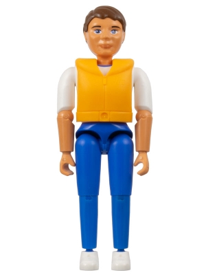 Belville Figure, Orange Life Vest