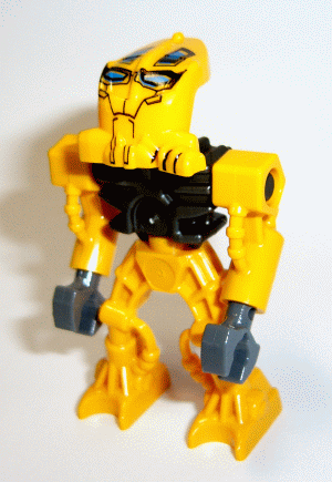 Bionicle Mini - Toa Mahri Bright Light Orange