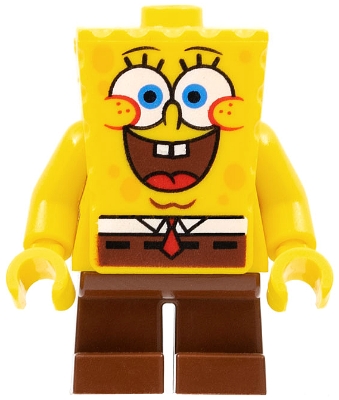 SpongeBob - Large Grin and Black Eyebrows