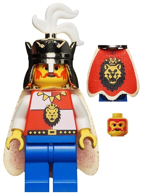 Royal Knights - King, with cape and blue legs