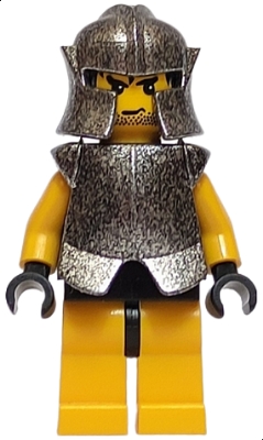 Knights Kingdom II - Rogue Knight 2 (Yellow Legs, Speckle Breastplate, Speckle Cheek Protector Helmet)