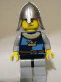 Fantasy Era - Crown Knight Quarters, Helmet with Neck Protector, Scowl