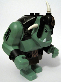 Fantasy Era - Troll, Sand Green with Black Armor