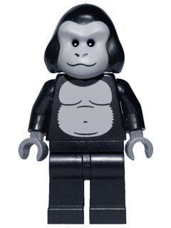 Gorilla Suit Guy - Minifigure only Entry