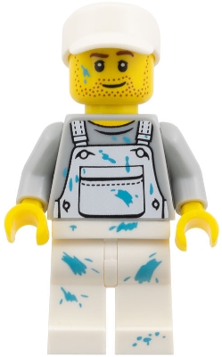 Decorator, Series 10 (Minifigure Only without Stand and Accessories)