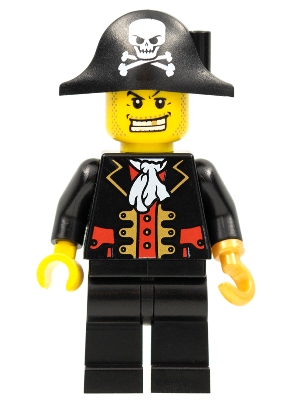 Pirate Captain, Black Vest