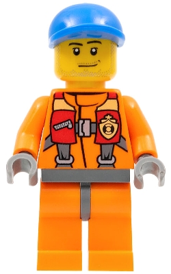 Coast Guard City - Rescuer, Orange Jacket