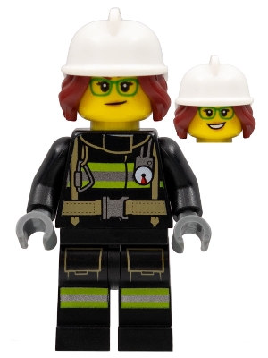 Fire Fighter, Female - Freya McCloud, Black Suit