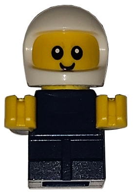 Driver Junior - Dark Blue Body, White Helmet (Police Officer)