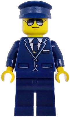 Pilot, Dark Blue Suit, Cap
