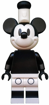 Vintage Mickey, Disney, Series 2 (Minifigure Only without Stand and Accessories)