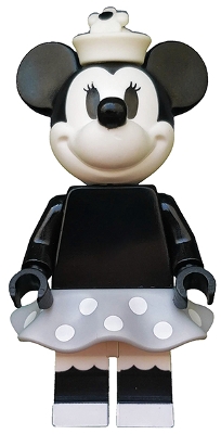 Vintage Minnie, Disney, Series 2 (Minifigure Only without Stand and Accessories)