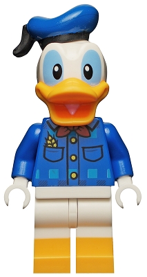 Donald Duck - Plaid Shirt with Yellow Buttons