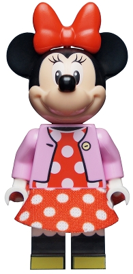 Minnie Mouse - Bright Pink Jacket, Red Polka Dot Dress