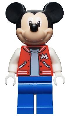 Mickey Mouse - Red Jacket with White Letter M