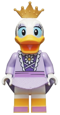 Daisy Duck - Lavender Dress, Gold Crown