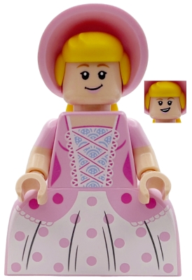 Bo Peep, Large Bright Pink Dress