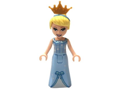 Cinderella - Dress with Stars and Bow, Pearl Gold Crown Tiara