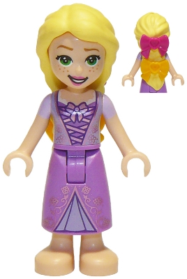 Rapunzel with 2 Bows in Hair