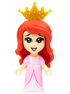 Ariel, Human - Micro Doll, Pearl Gold Crown