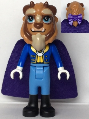 Beast / Prince Adam - Large Eyes and Bow