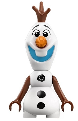 Olaf - Mini Doll Body, Medium Blue Mouth
