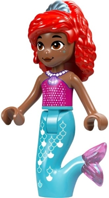 Ariel - Mermaid Form, Live Action Movie Minidoll, Red Hair