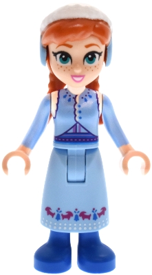 Anna, Bright Light Blue Hat
