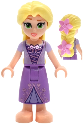 Rapunzel, Big eyes, Flowers