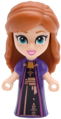 Anna - Microdoll, Dark Purple Dress